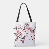Herzbaum Tasche (Rückseite)