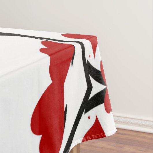 Herzbaum Tischdecke (Beispiel)