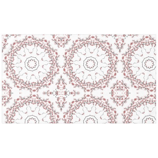 Herzbaum Tischdecke (Vorderseite (Horizontal))