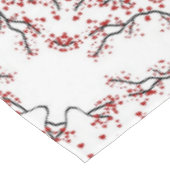 Herzbaum Tischdecke (Schrägansicht)