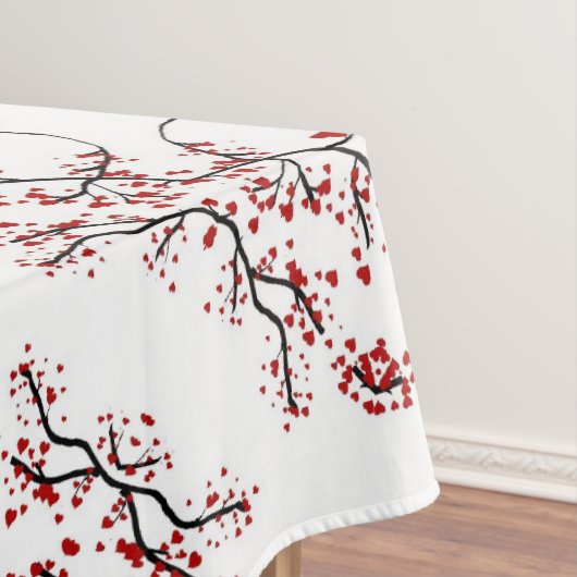 Herzbaum Tischdecke (Beispiel)