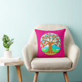 Herzbaum von Mandala Kissen (Stuhl )