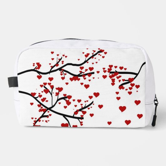 Herzbaum Waschbeutel (Vorderseite)