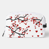 Herzbaum Waschbeutel (Rückseite)