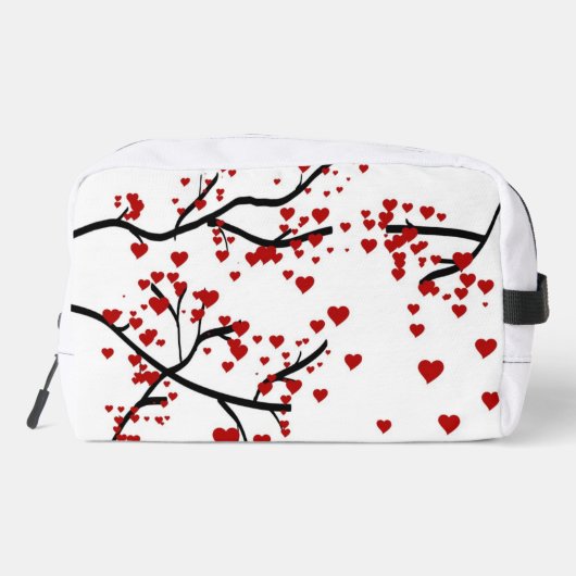 Herzbaum Waschbeutel (Rückseite)