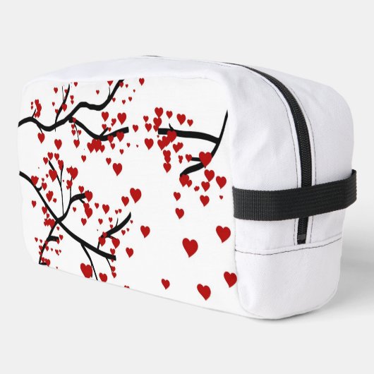 Herzbaum Waschbeutel (Linke Seite)