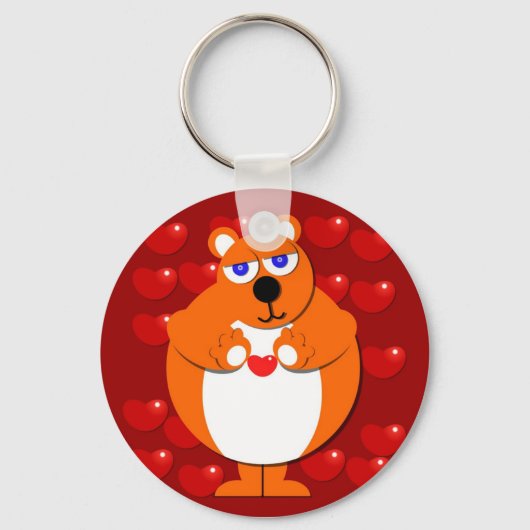 HERZBEAR-Schlüsselanhänger Schlüsselanhänger (Vorderseite)