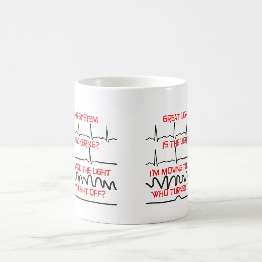 Herzbeleuchtungssystem Kaffeetasse (Mittel)