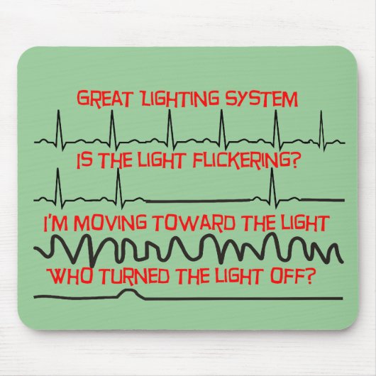Herzbeleuchtungssystem Mousepad (Vorne)