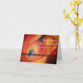 Herzberührende Sympathiekarte Karte (Gelbe Blume)