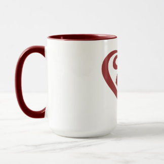 Herzberührende Tasse