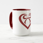 Herzberührende Tasse (Vorderseite Links)