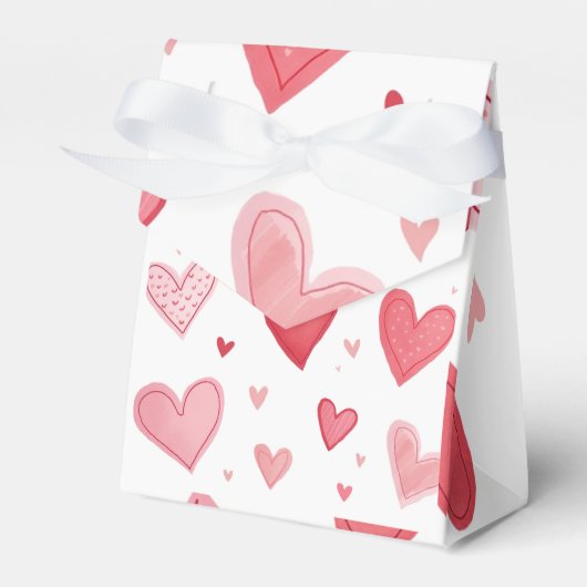 Herzbeutel Geschenkschachtel (Vorderseite)