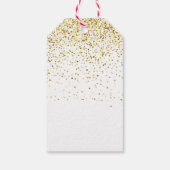 Herzblasen am Valentinstag Geschenkanhänger (Rückseite)