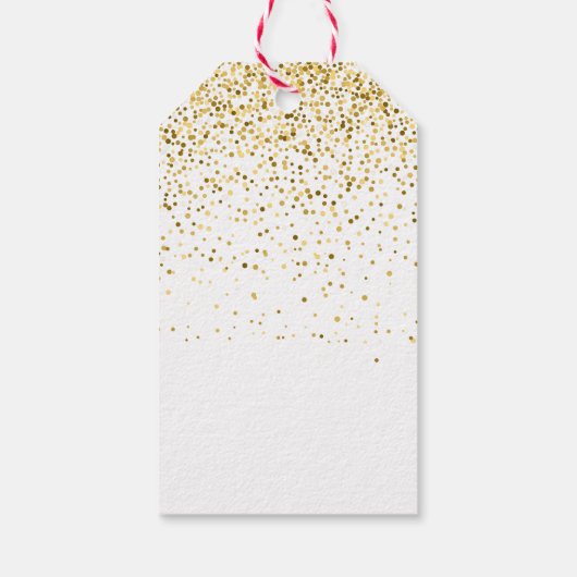 Herzblasen am Valentinstag Geschenkanhänger (Rückseite)