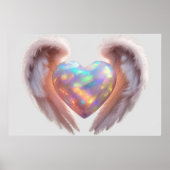 *~* Herzblasen Angel Wings AP78 Opal Poster (Vorne)