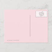 Herzblasen glückliche Mütter Tag Postkarte (Rückseite)