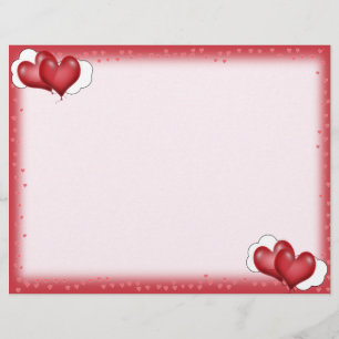 Herzblasen mit wenig Herz Flyer