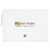 Herzblindkarte (Rückseite Horizontal)