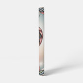 Herzblühen - Inspiration für die Kunstdruckkunst Samsung Galaxy Hülle (Linke Seite)