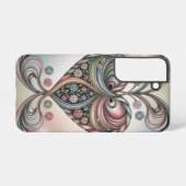 Herzblühen - Inspiration für die Kunstdruckkunst Samsung Galaxy Hülle (Rückseite (Horizontal))