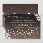 Herzblut - Einladung zur Hochzeit (Vorne/Hinten)