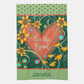 Herzblut finden Sie unter dem guten Zitatsnamen Geschirrtuch (Vertikal)