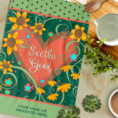 Herzblut finden Sie unter dem guten Zitatsnamen Geschirrtuch