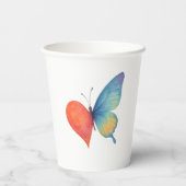 Herzblut Pappbecher (Rückseite)