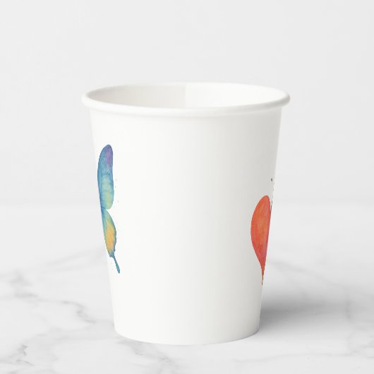 Herzblut Pappbecher (Links)