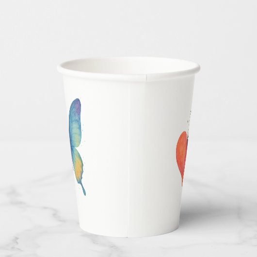 Herzblut Pappbecher (Rechts)