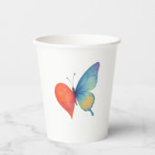 Herzblut Pappbecher (Vorderseite)