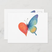 Herzblut Postkarte (Vorne/Hinten)