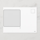 Herzblüte Blume Geschenkkarte für sie Feiertagspostkarte (Rückseite)