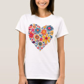 Herzblüte T-Shirt (Vorderseite)