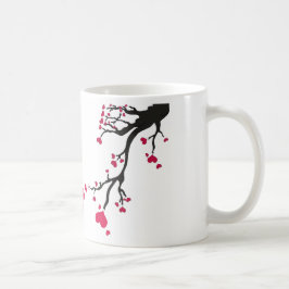Herzblüte w Rahmen Kaffeetasse
