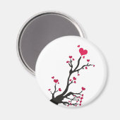 Herzblütenmagnete Magnet (Vorderseite/Rückseite)