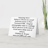 Herzblutungen, Blindkarte Karte (Rückseite)