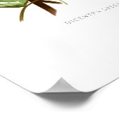 Herzblutungen (Dicentra spectablis) Poster (Ecke)