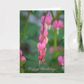 Herzblutungen Geburtstags-Grußkarte Karte (Vorderseite)