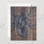 Herzblutungen Postkarte (Vorne/Hinten)