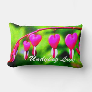 ☼ ✿ Herzblutungen Unsterbende Liebe Pillow Lumbar Lendenkissen