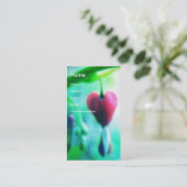 Herzblutungen Visitenkarte (Stehend Vorderseite)