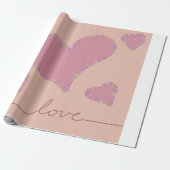 Herzbonbons  geschenkpapier (Ungerollt)