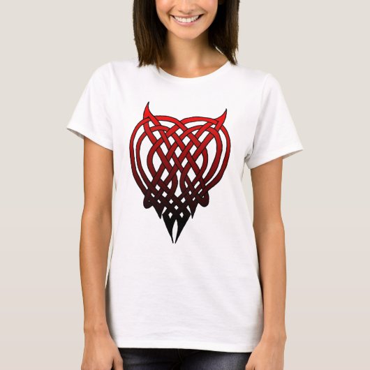Herzceltic-Knoten T-Shirt (Vorderseite)