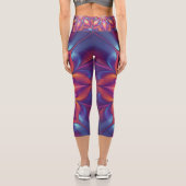 Herzchakra  capri leggings (Rückseite)