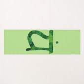 Herzchakra Yogamatte (Vorderseite (Horizontal))