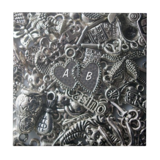 Herzcharakter Fliese (Vorderseite)