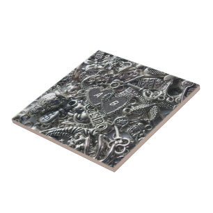 Herzcharakter Fliese