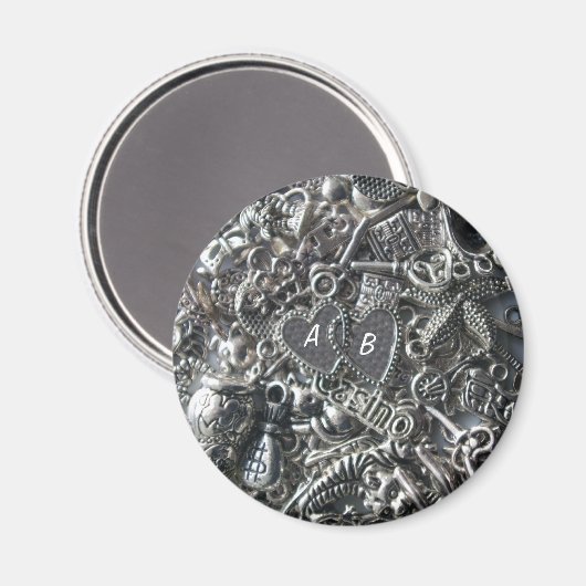 Herzcharakter Magnet (Vorderseite/Rückseite)